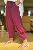 Made in Italy Jo Jo Quirky Classic Cocoon Pant Beetroot